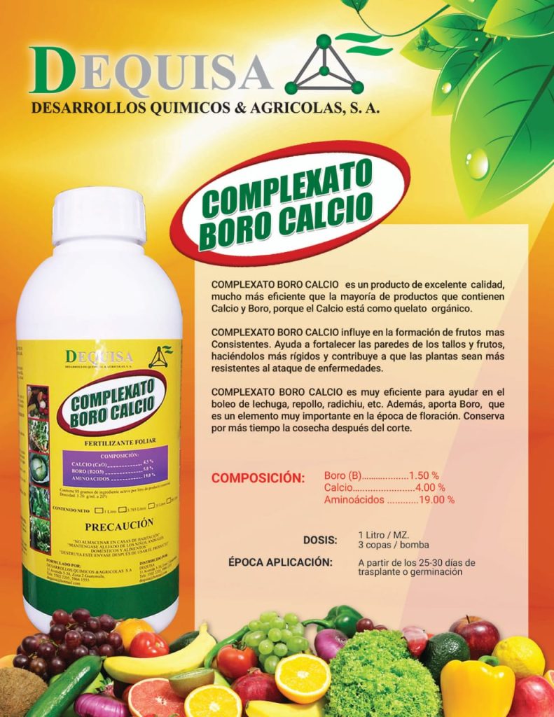 Complexato Boro Calcio