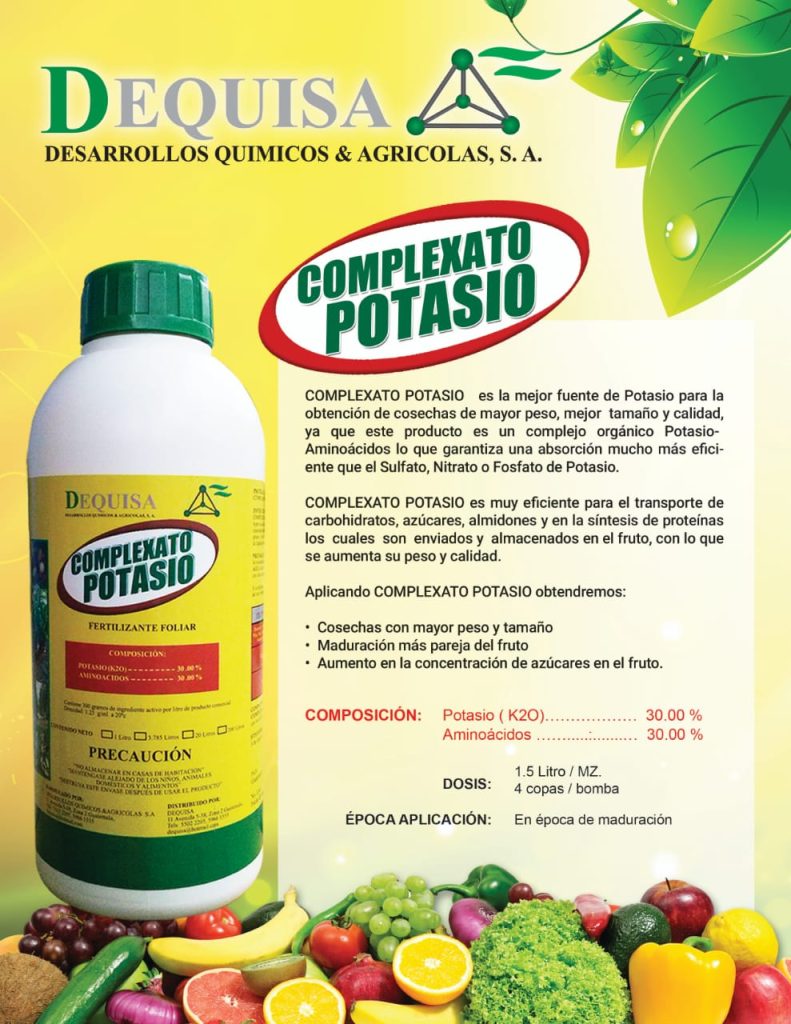 Complexato Potasio
