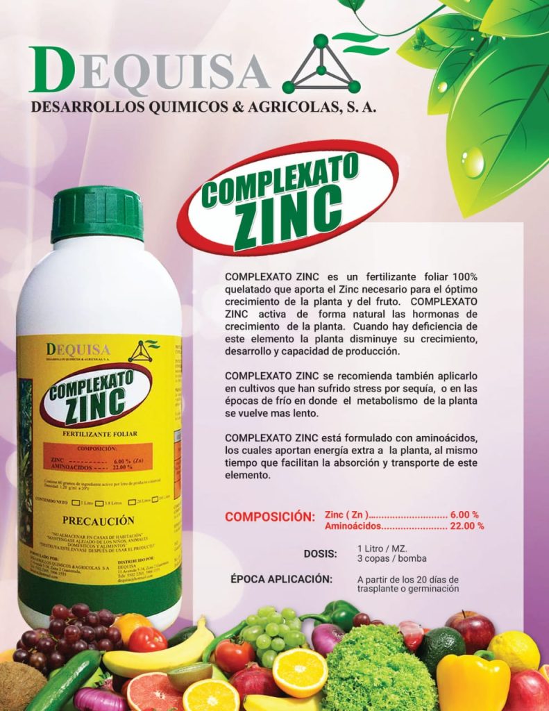 Complexato Zinc
